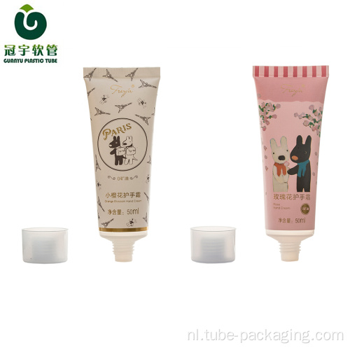 50 ml cosmetische plastic tube voor handcrème verpakking